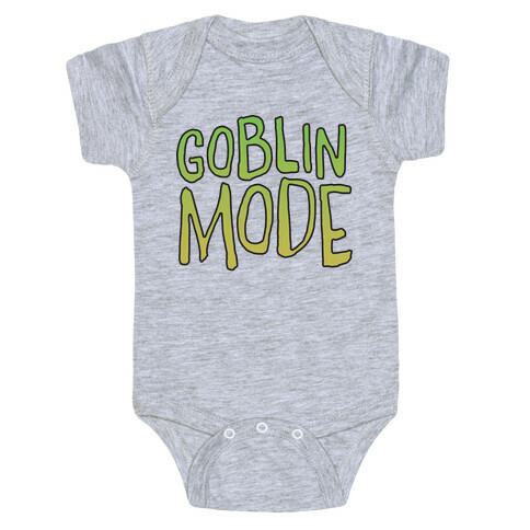 Goblin Mode Baby One-Piece