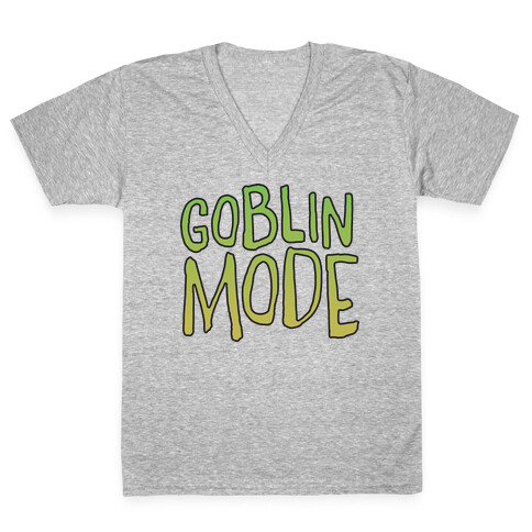 Goblin Mode V-Neck Tee Shirt