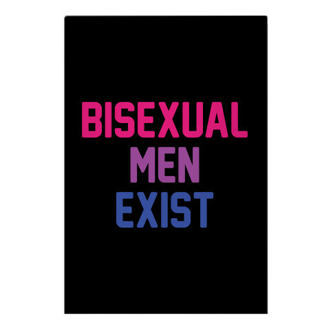 Bisexual Men Exist Garden Flag