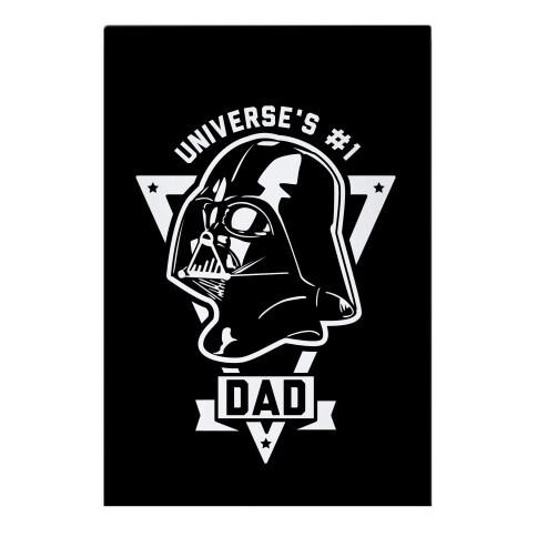 Darth Dad Garden Flag