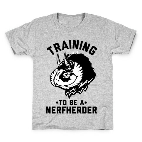 Training to Be A Nerfherder Kids T-Shirt