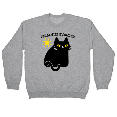 Feral Girl Summer Cat Pullover