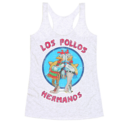 Los Pollos Hermanos (Vintage Shirt) Racerback Tank Top