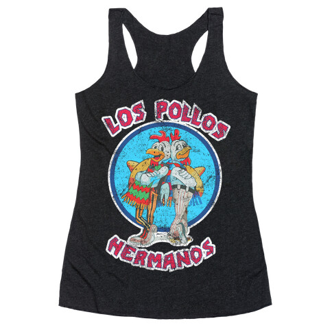 Los Pollos Hermanos (Vintage Shirt) Racerback Tank Top