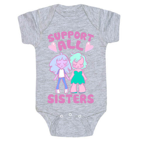 Support All Sisters Baby One-Piece