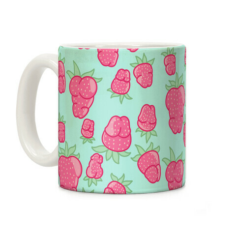 Strawberry Peens Pattern Coffee Mug