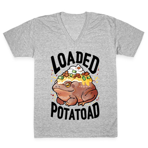 Loaded Potatoad V-Neck Tee Shirt