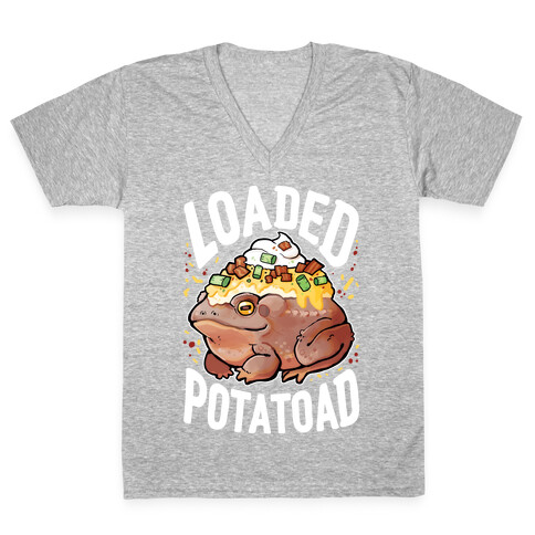 Loaded Potatoad V-Neck Tee Shirt