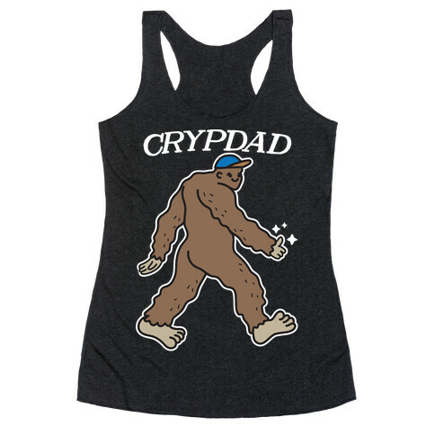 Crypdad Sasquatch Racerback Tank Top