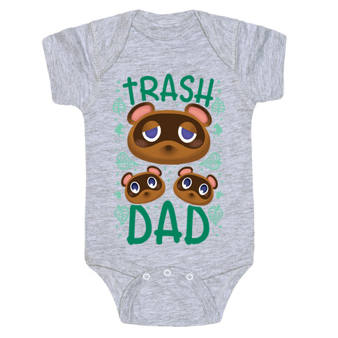 Trash Dad  Baby One-Piece