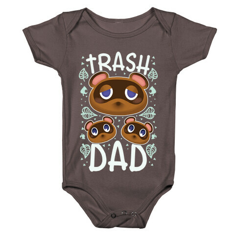 Trash Dad  Baby One-Piece