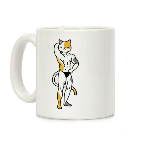 Buff Cat Calico Coffee Mug