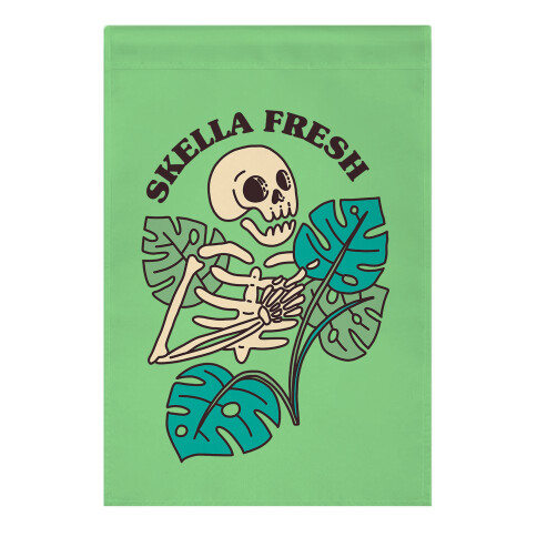 Skella Fresh Plants Garden Flag