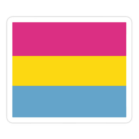 Pansexual Flag Die Cut Sticker