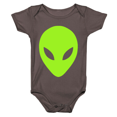 Alien Head Baby One-Piece