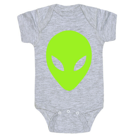 Alien Head Baby One-Piece