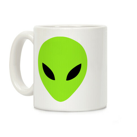 Alien Head Coffee Mug