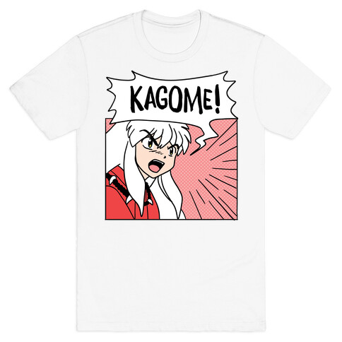 InuYasha Screaming Kagome (1 of 2 pair) T-Shirt