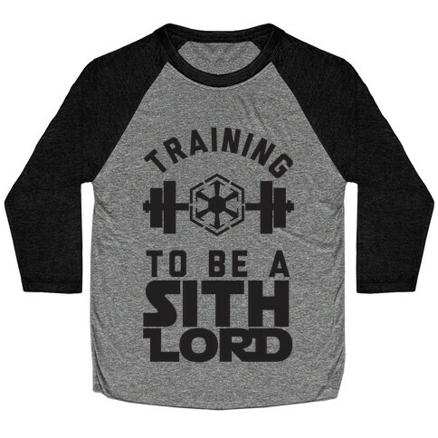 Training To Be A Sith Lord Baseball Tee