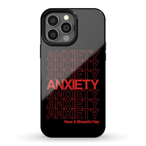 Anxiety Thank You Bag Parody Phone Case