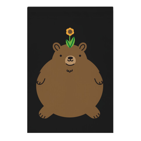 Round Bears Garden Flag