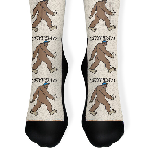 Crypdad Sasquatch Sock