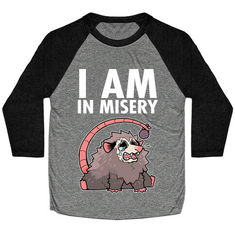 Misery x CPR x Eat Em Up Misery Possum Baseball Tee