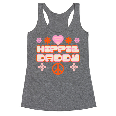 Hippie Daddy Racerback Tank Top