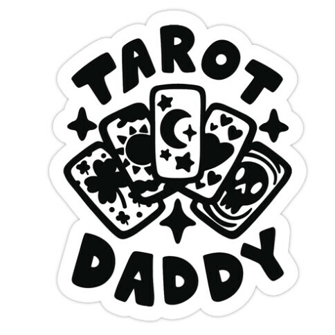 Tarot Daddy Die Cut Sticker