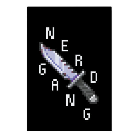 Nerd Gang Garden Flag