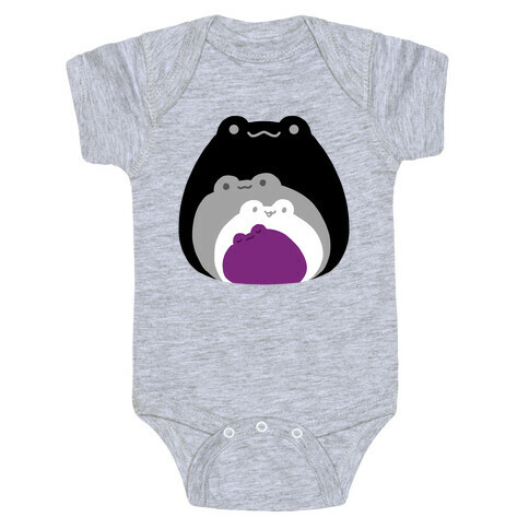 Frogs In Frogs In Frogs Ace Pride Baby One-Piece