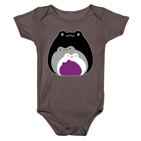 Frogs In Frogs In Frogs Ace Pride Baby One-Piece