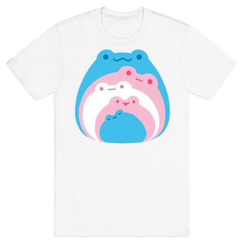 Frogs In Frogs In Frogs Trans Pride T-Shirt