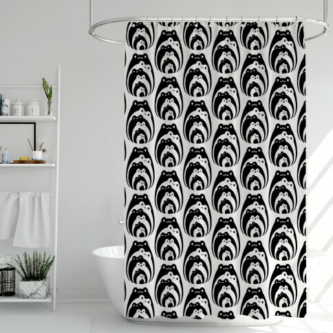 Frogs In Frogs In Frogs Shower Curtain