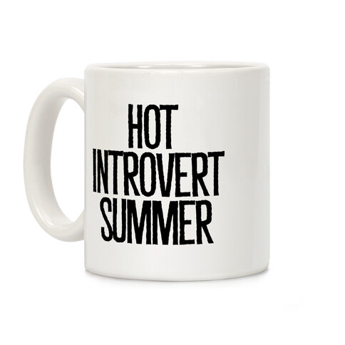 Hot Introvert Summer Coffee Mug