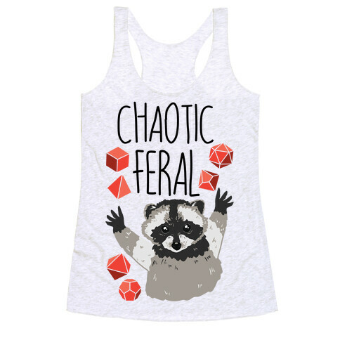 Chaotic Feral Racerback Tank Top