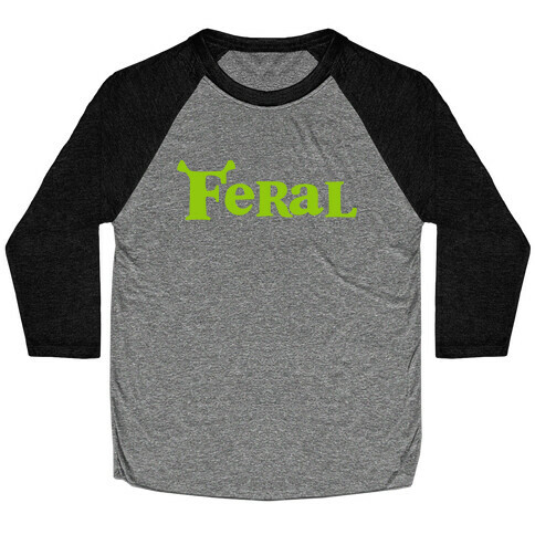 Feral Ogre Baseball Tee