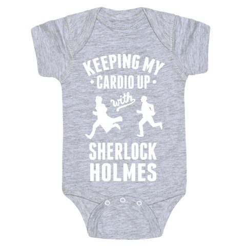 Keeping My Cardio Up With Sherlock Holmes Baby One-Piece