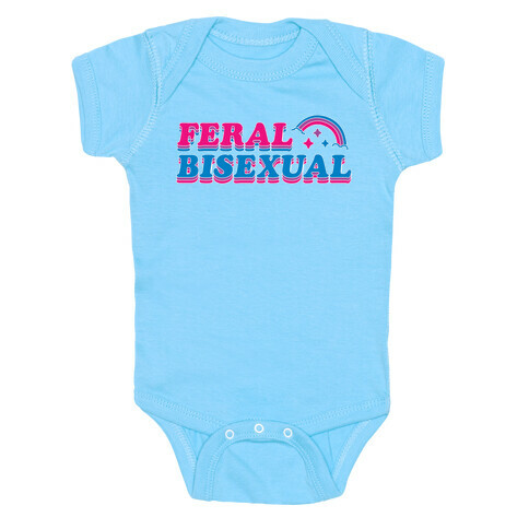 Feral Bisexual Baby One-Piece