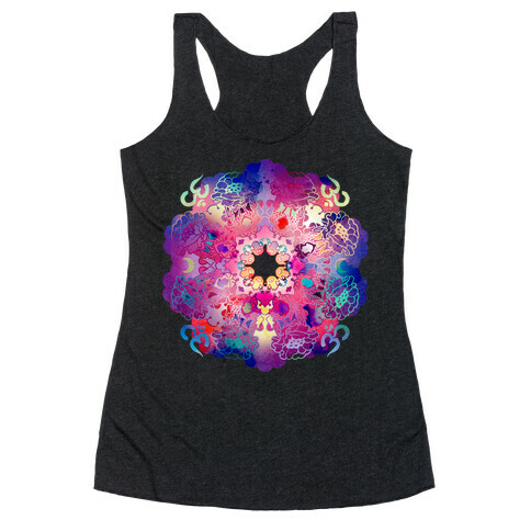 Colorful Yoga Racerback Tank Top