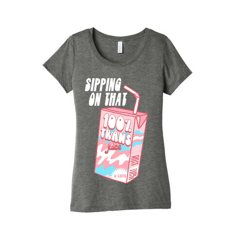 Trans Juice Juicebox Womens T-Shirt