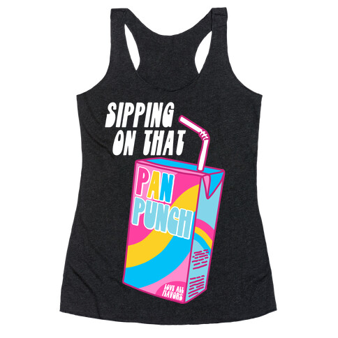 Pan Punch Juicebox Racerback Tank Top