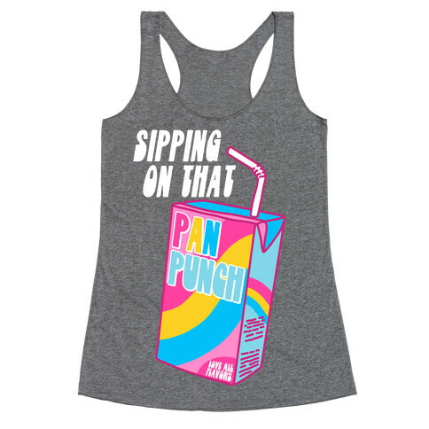 Pan Punch Juicebox Racerback Tank Top