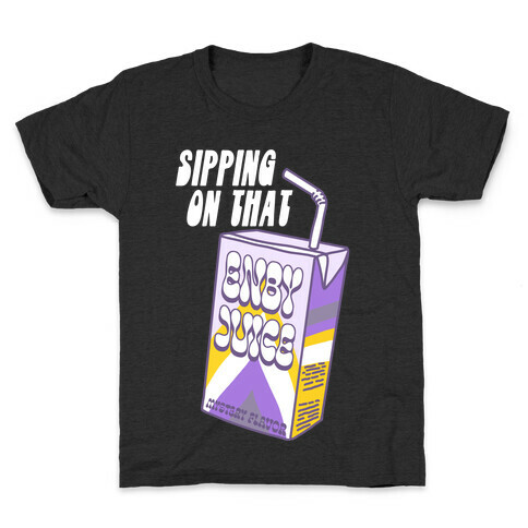 Enby Juice Juicebox Kids T-Shirt