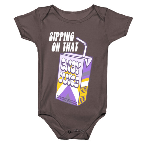 Enby Juice Juicebox Baby One-Piece