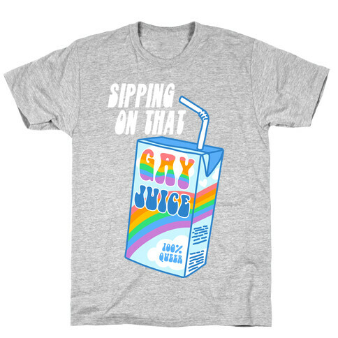 Gay Juice Juice Box T-Shirt