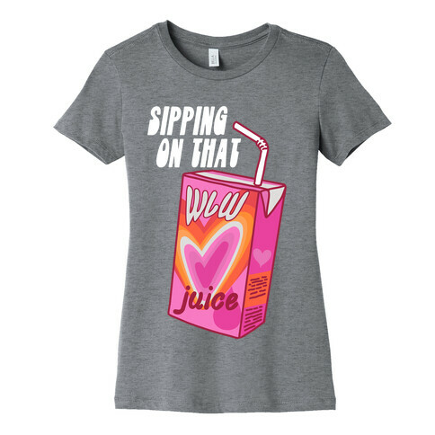 Lesbian Juice Juice Box Womens T-Shirt