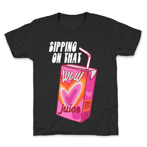 Lesbian Juice Juice Box Kids T-Shirt