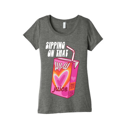 Lesbian Juice Juice Box Womens T-Shirt