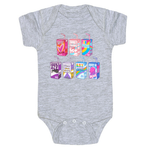 Pride Juice Boxes Baby One-Piece